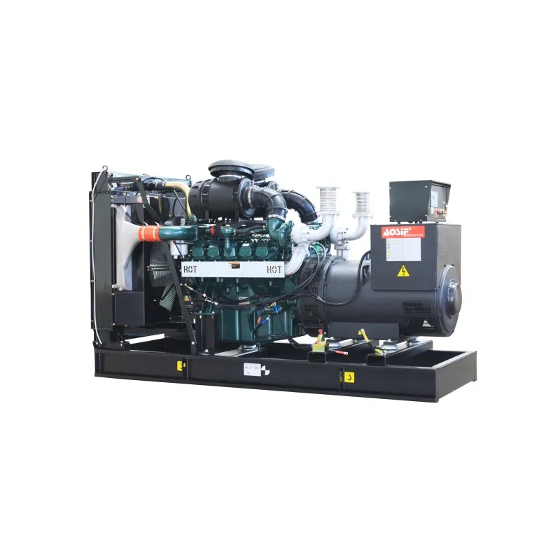 Water Cooled Open 375kVA 300kw Dies el Electric Generator for Hospital Animal Hotel