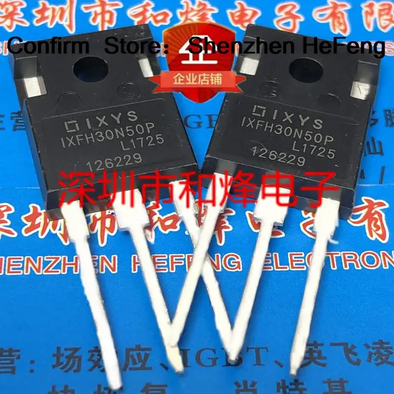 5PCS-10PCS IXFH30N50P  TO-247 500V 30A   Really Stock Best Quality Guarantee Transistor Fast Shipping