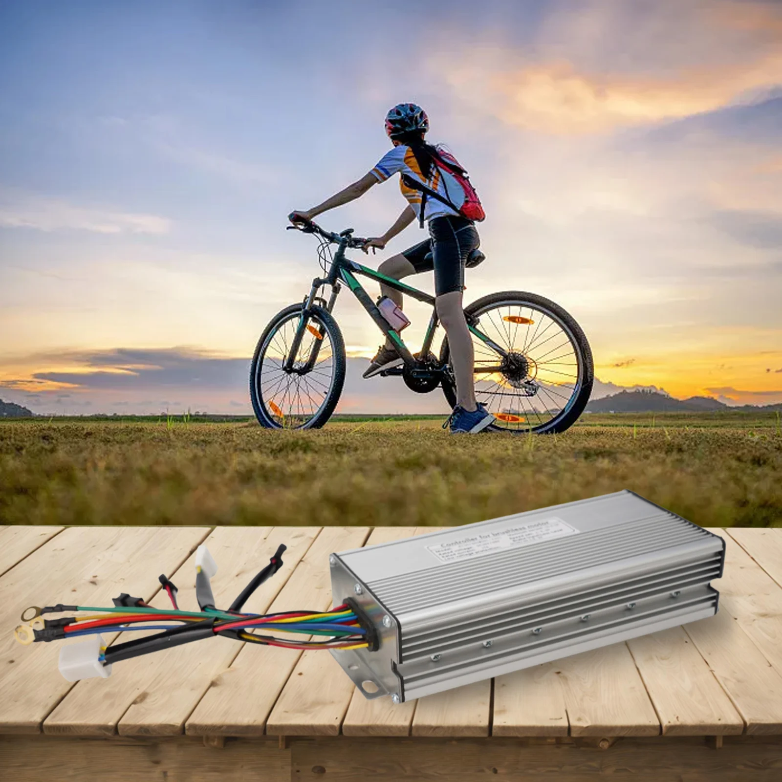 

Ebike Electric Bicycle Motor Controller Controller Cycling KT-35A Metal 1 Pcs 1000-1500W 12 Tubes 170 *83*42mm