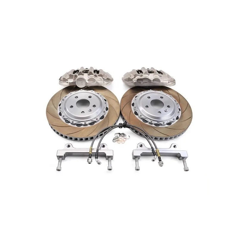 

Automotive performance brake calipers are suitable for modifying four- and six-piston brake pads