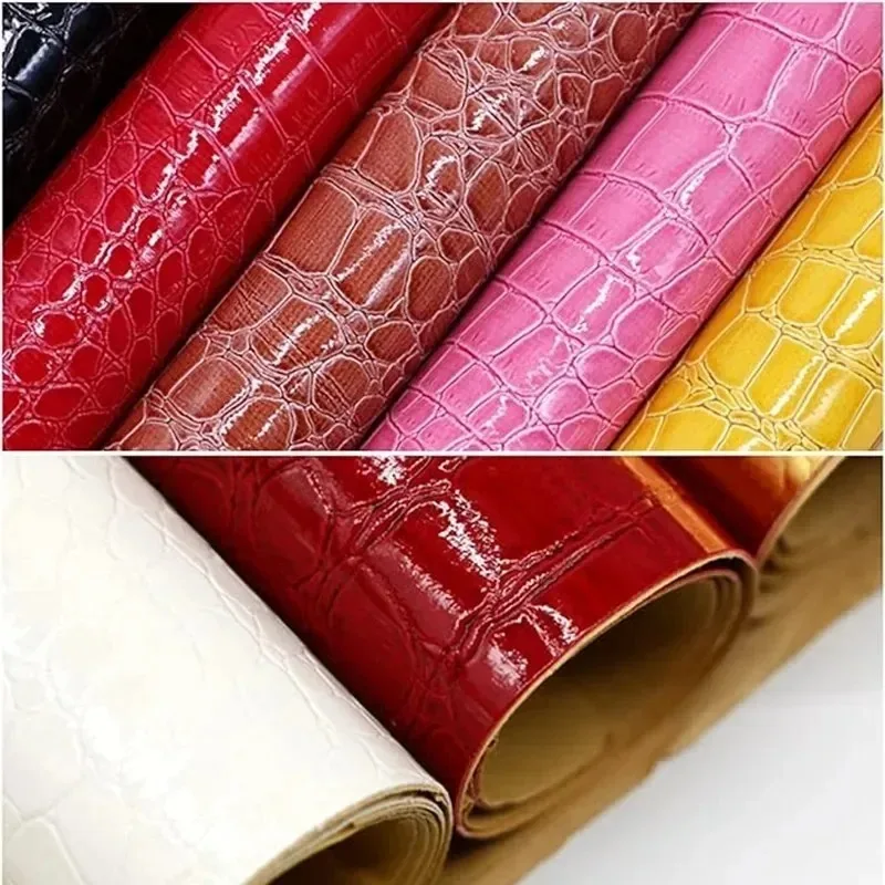 Alligator Pattern Self-Adhesive Leather Repair Patch for Sofas,Couch,Furniture,Driver Seat,bags,shoes,Faux Leather Repair Tape