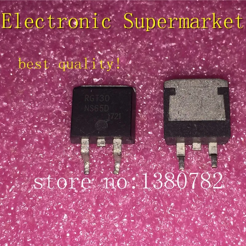 

Free shipping 10pcs-50pcs RGT30NS65D RGT30 TO-263 IC Best quality