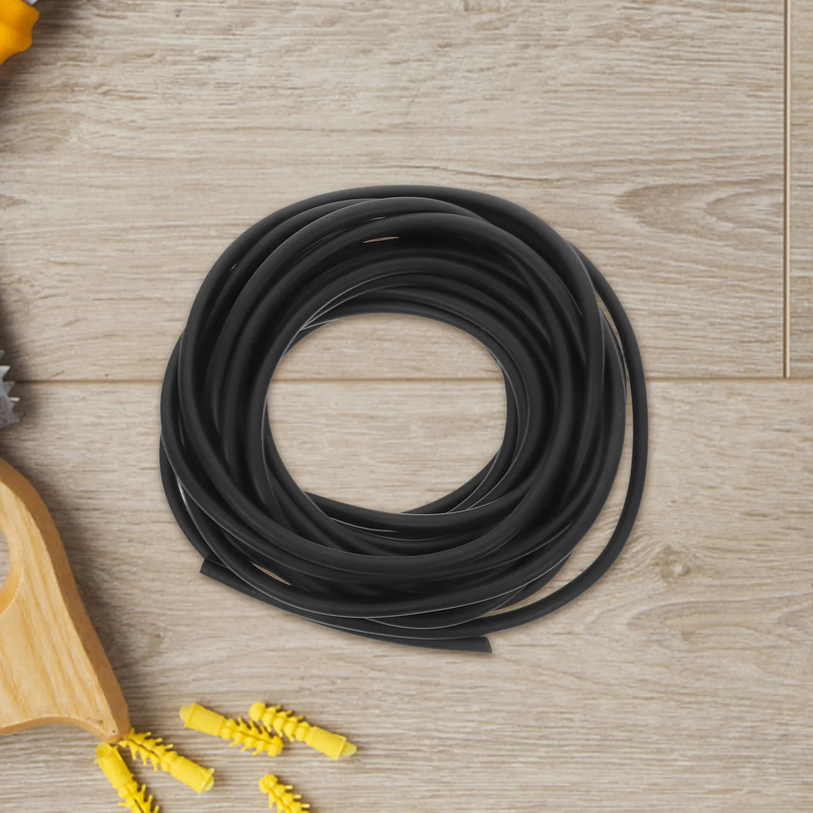 Rubber Solid Round Sealing Strip 1 Roll Epdm Weather Stripping Door Edge Guard Car Window Seal Cabinet Sealing Material Outdoor