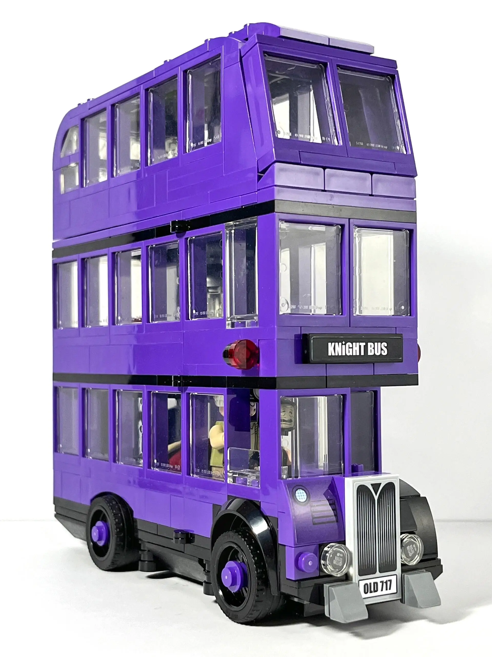 New Ideas The Prisoner Knight Bus Building Blocks Kits Transportation Model Bricks Children Toys For Boys Gift Compatible 75957