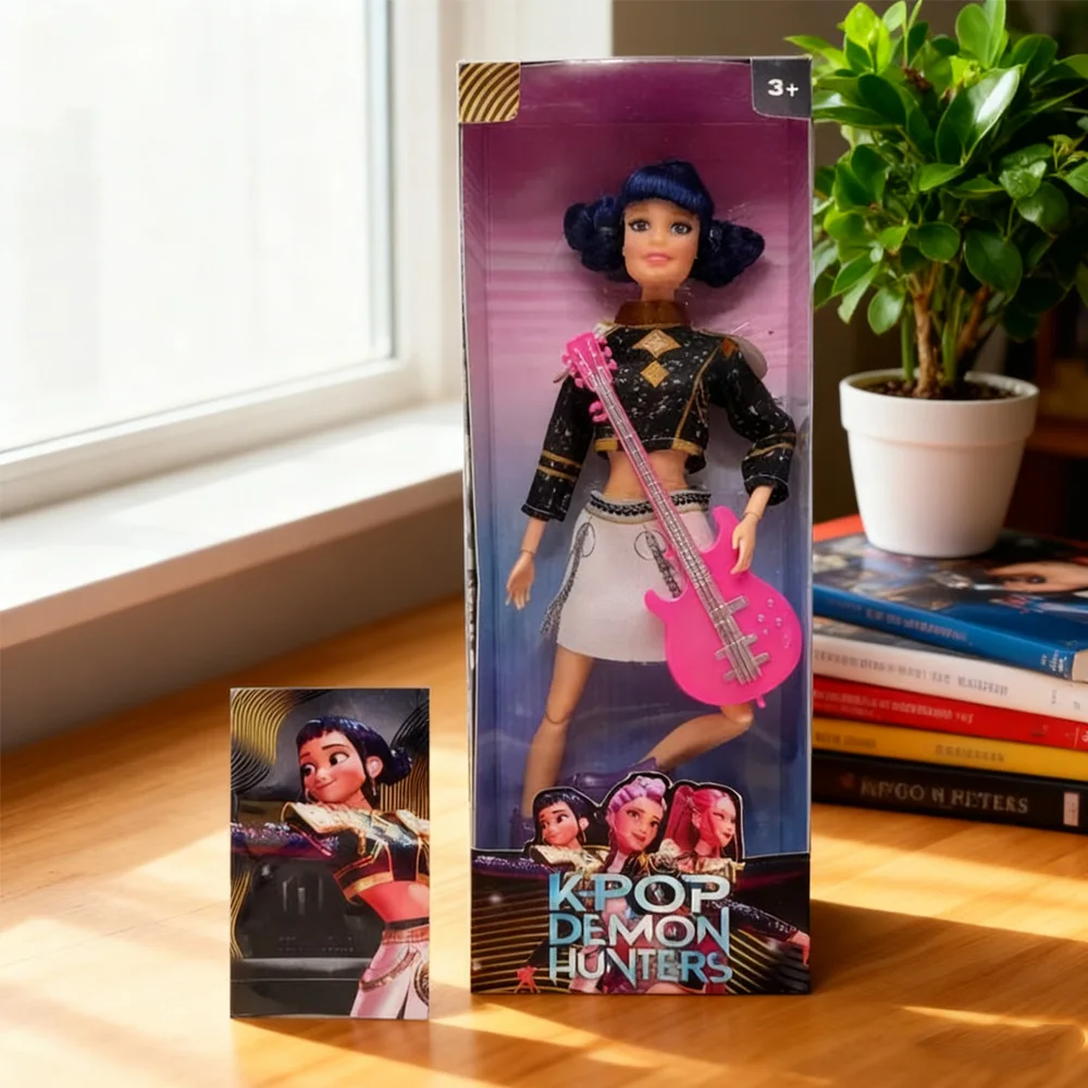 GORĄCA Wyprzedaż Anime Demon Hunters Witch Hunter Group Wysokiej jakości figurka z kleju, dziewczęca, dekoracyjna, idealna na prezent świąteczny lub urodzinowy