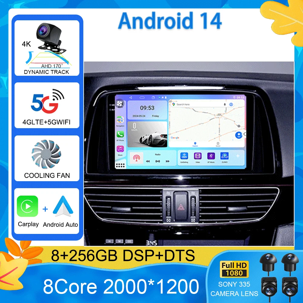 Android 15 Car Radi…