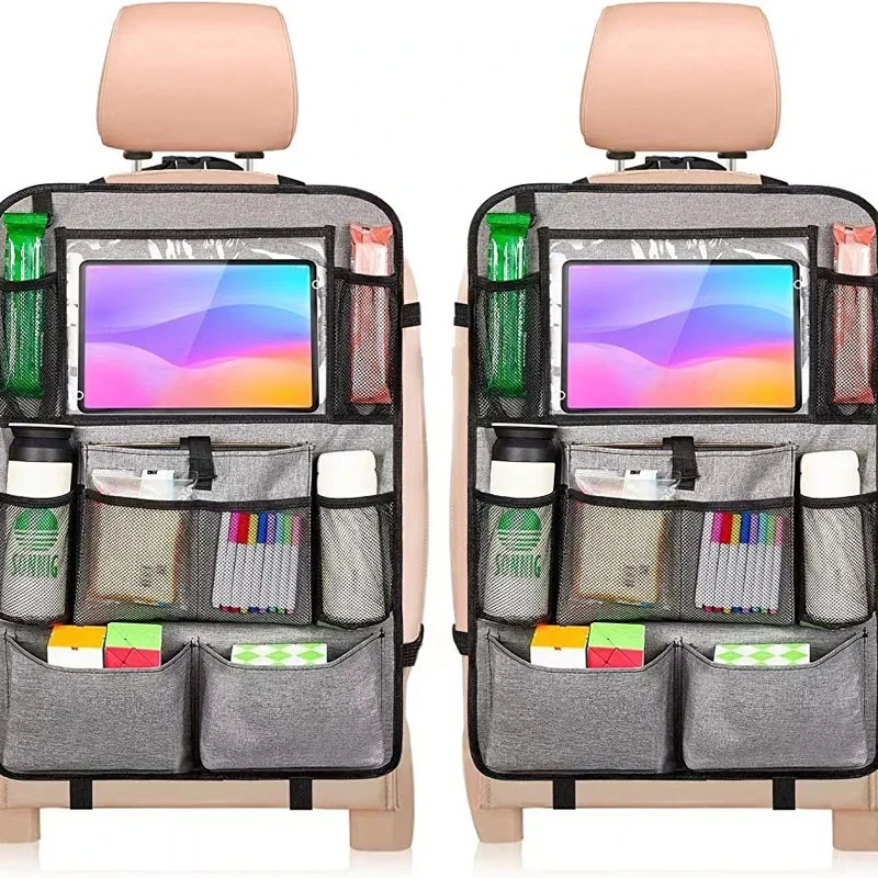 45 * 65cm 600D Oxford cloth car seat storage bag car hanging back storage bag car storage bag