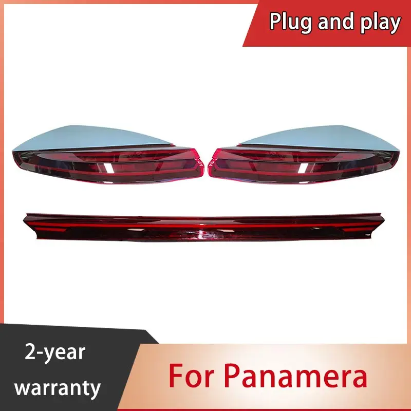 Car LED Taillights For Porsche Panamera 970.2 2014-2016 Taillight Signals Auto Accessories Dynamic Turn Running Lights