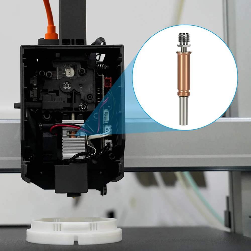 Bimetal Heatbreak Upgrade Throat For Anycubic Kobra 3 Throats For Anycubic Kobra 3 Combo Hotend 3D Printer Akcesoria — zdjęcie produktu 6