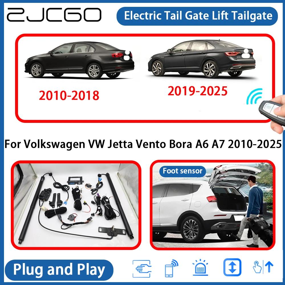 

for Volkswagen VW Jetta Vento Bora A6 A7 2010-2025 Powered Tailgate Power Liftgate Electric Tail Gate Lift Assisting System