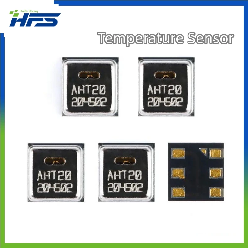 5PCS AHT20 Integrated Temperature and Humidity Sensor Module High Precision Digital I2C Signal Anti-interference for Arduino