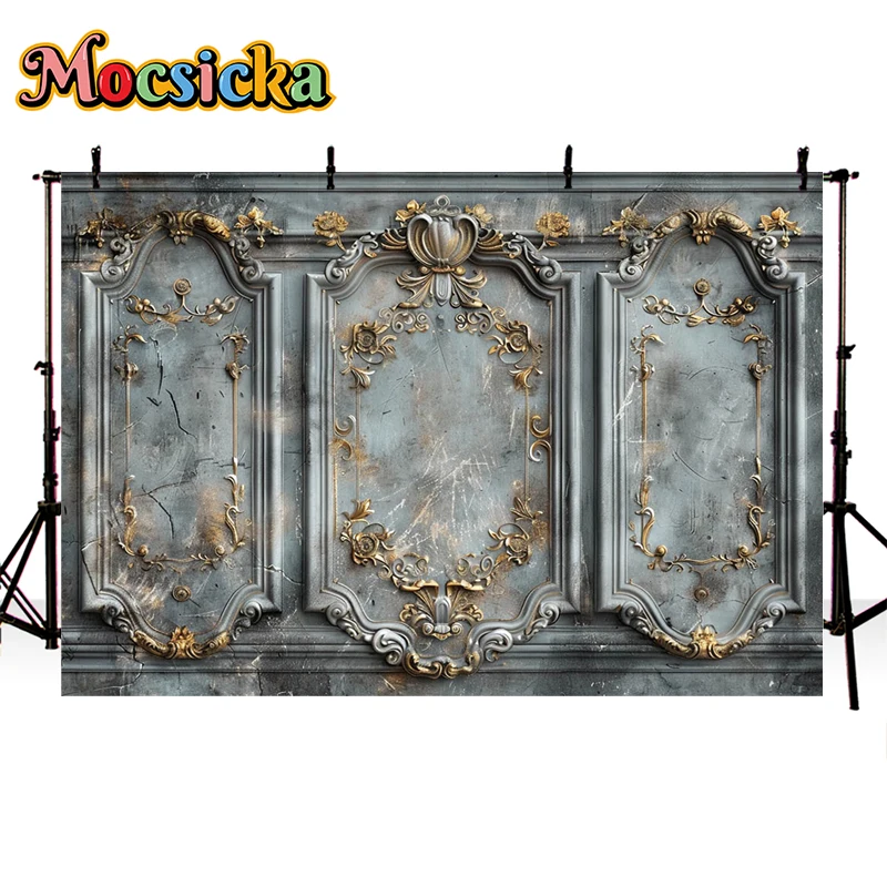 خلفية تصوير Mocsicka ، ديكور حائط رث عتيق ، أمومة زفاف ، بالغ ، خلفية صورة فنية للأطفال ، استوديو صور