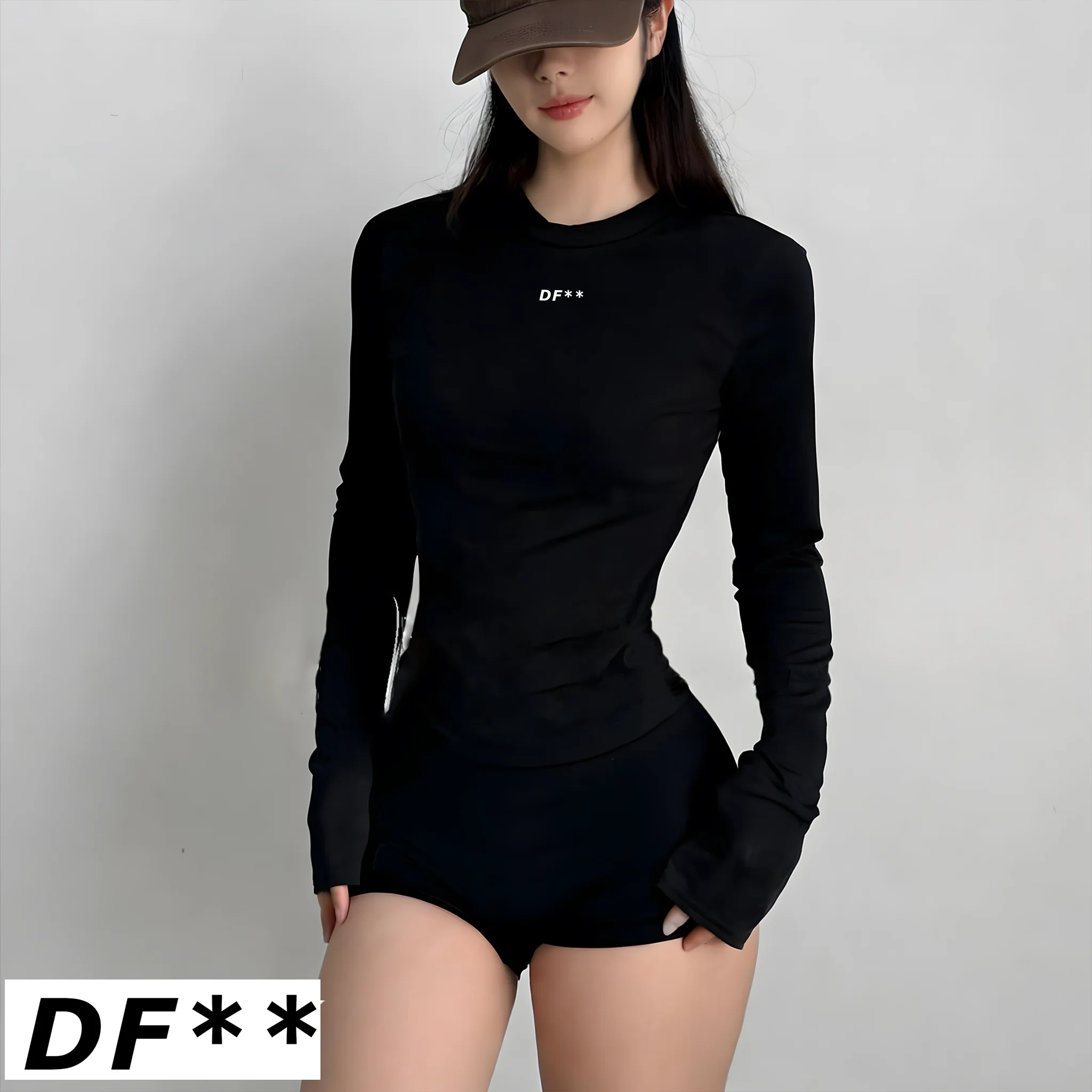 Yoga Fitness Logo - DF LOGO Set 2 Pezzi Donna