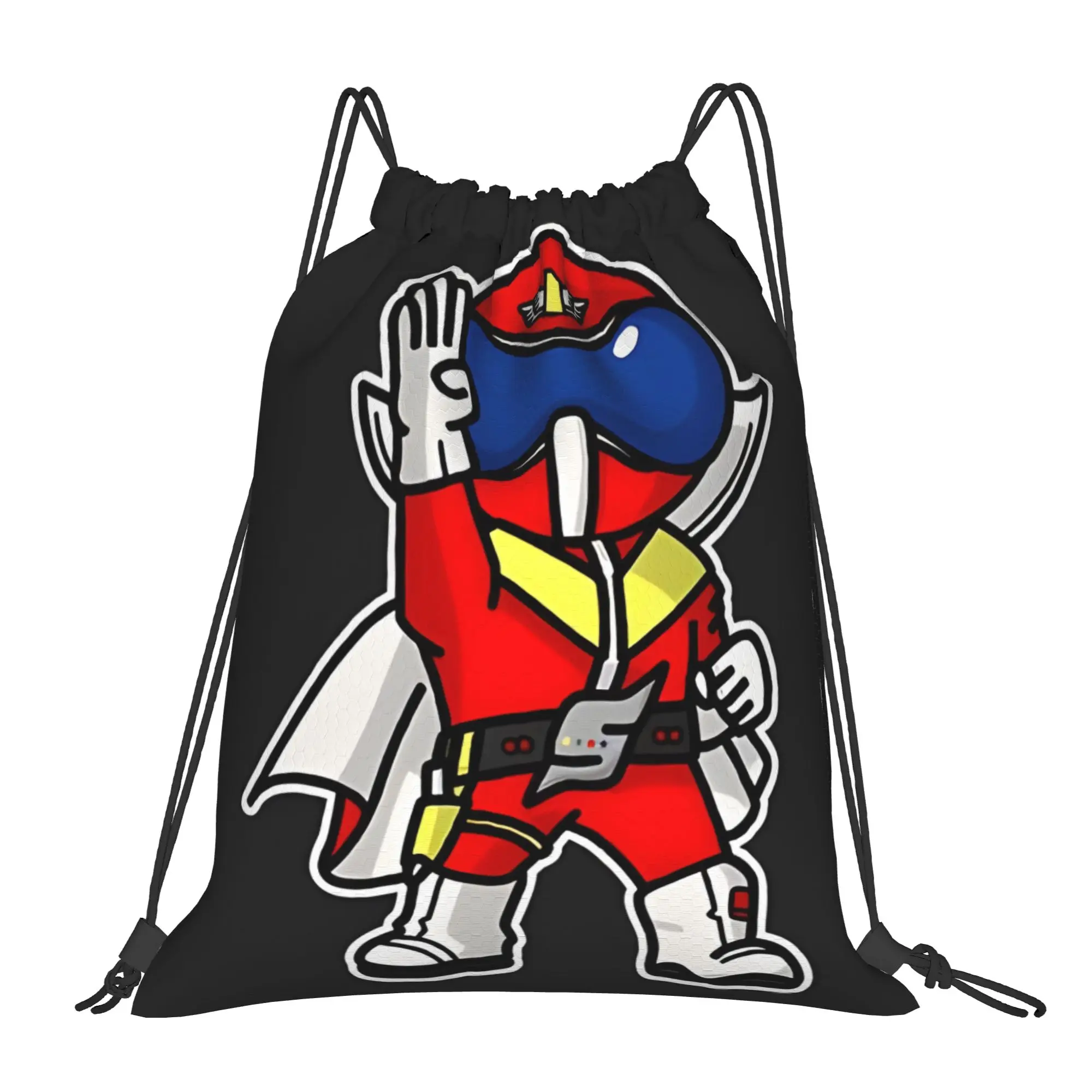 Сумка-мешок Akaranger Himitsu Sentai Gorenger, сумки на шнурке, сумка для покупок, рюкзак с принтом, школьная сумка для обуви для мальчиков и девочек