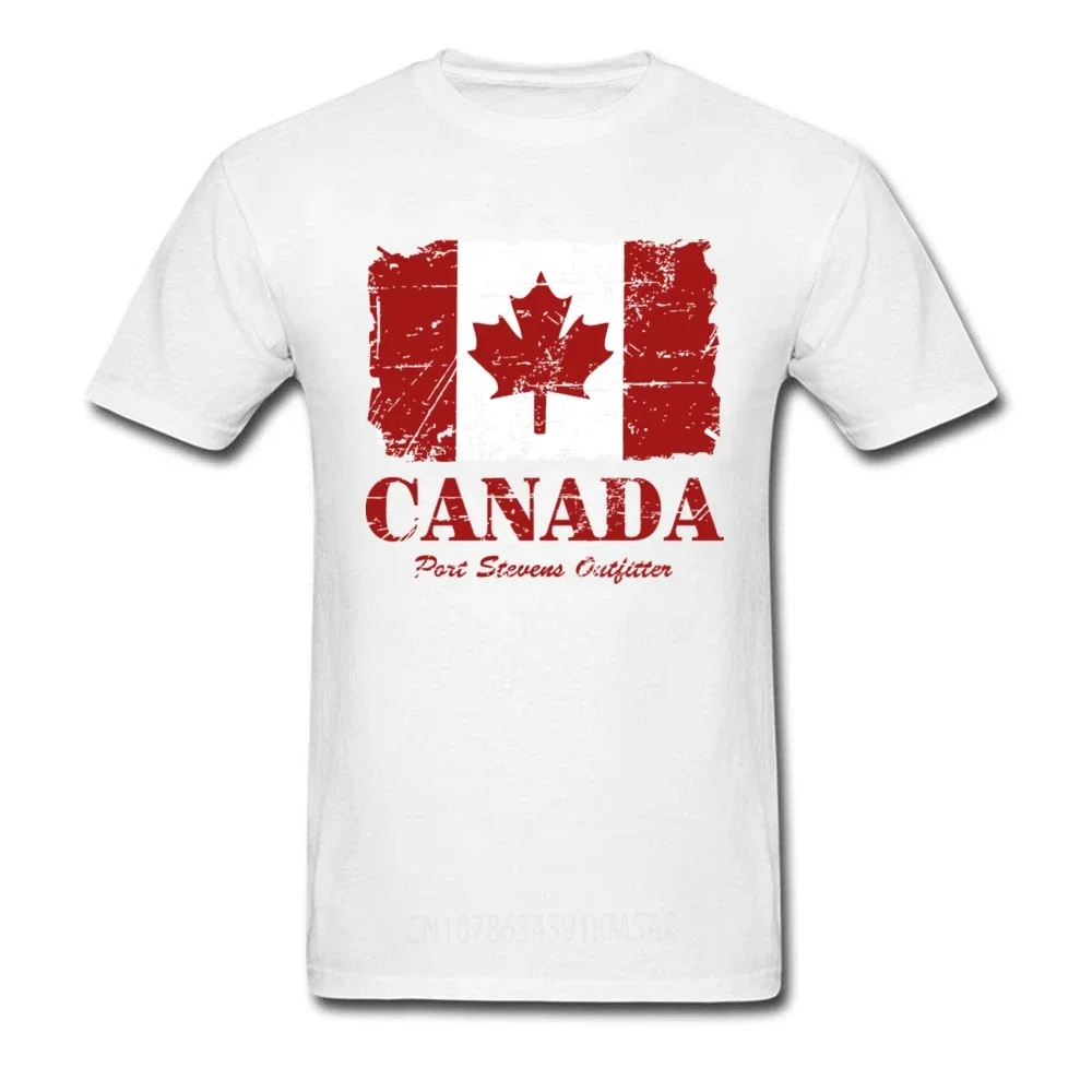 Canada Maple Leaf Flag Country T-Shirts Mens High Quality Fashion Casual Tops & Tees Casual Sweatshirt Men's Tshirt