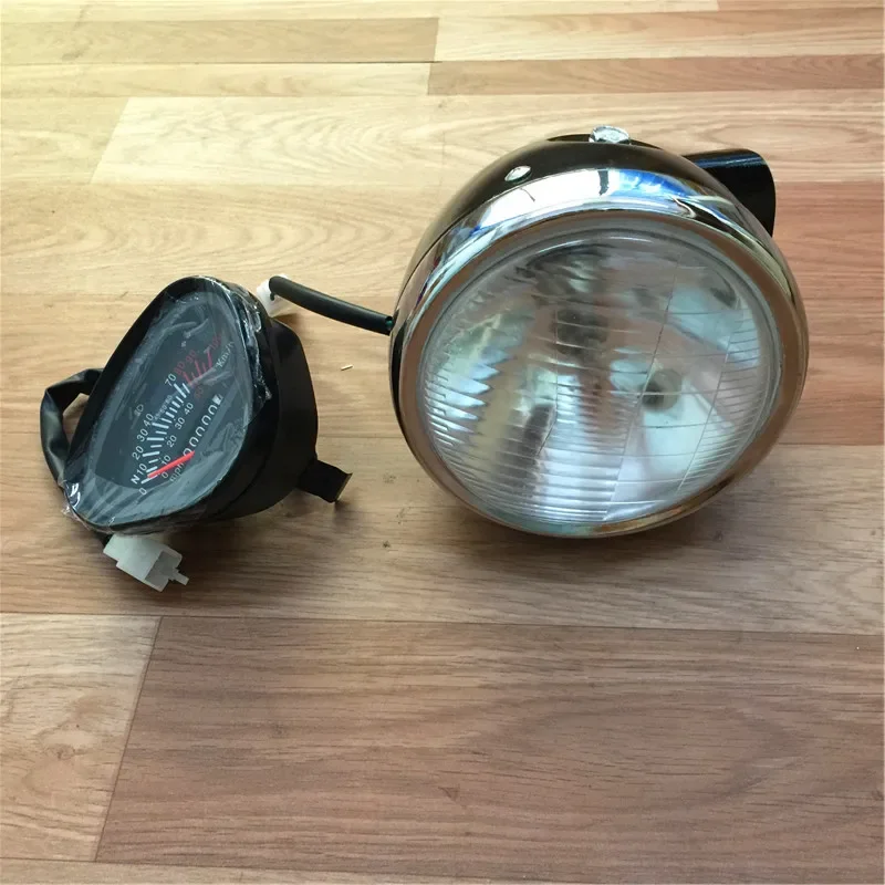 STARPAD For ways for jincheng 70 / DAX giraffe/jialing 70 modified metal shell after black headlight assembly Black shell