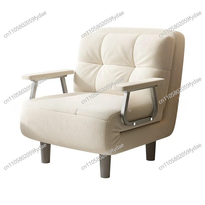 Folding sofa bed, lying and sleeping, adjustable backrest, sofa, living room, balcony, sofa sheet, double seat