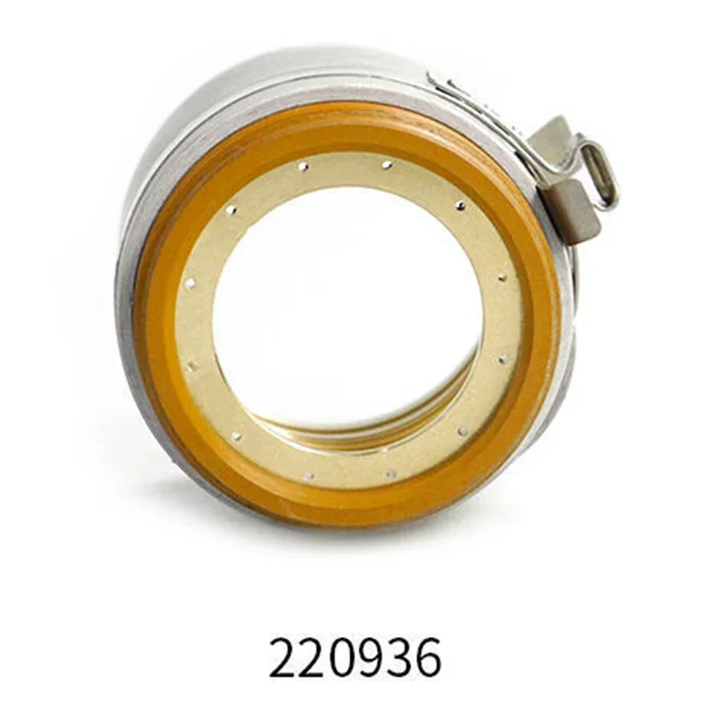 1pc Plasma Shield Cap 220936 Cutters Retaining Mounting Cover Copper For Hypertherm MAX200 Plasma Torches Welding Accessories