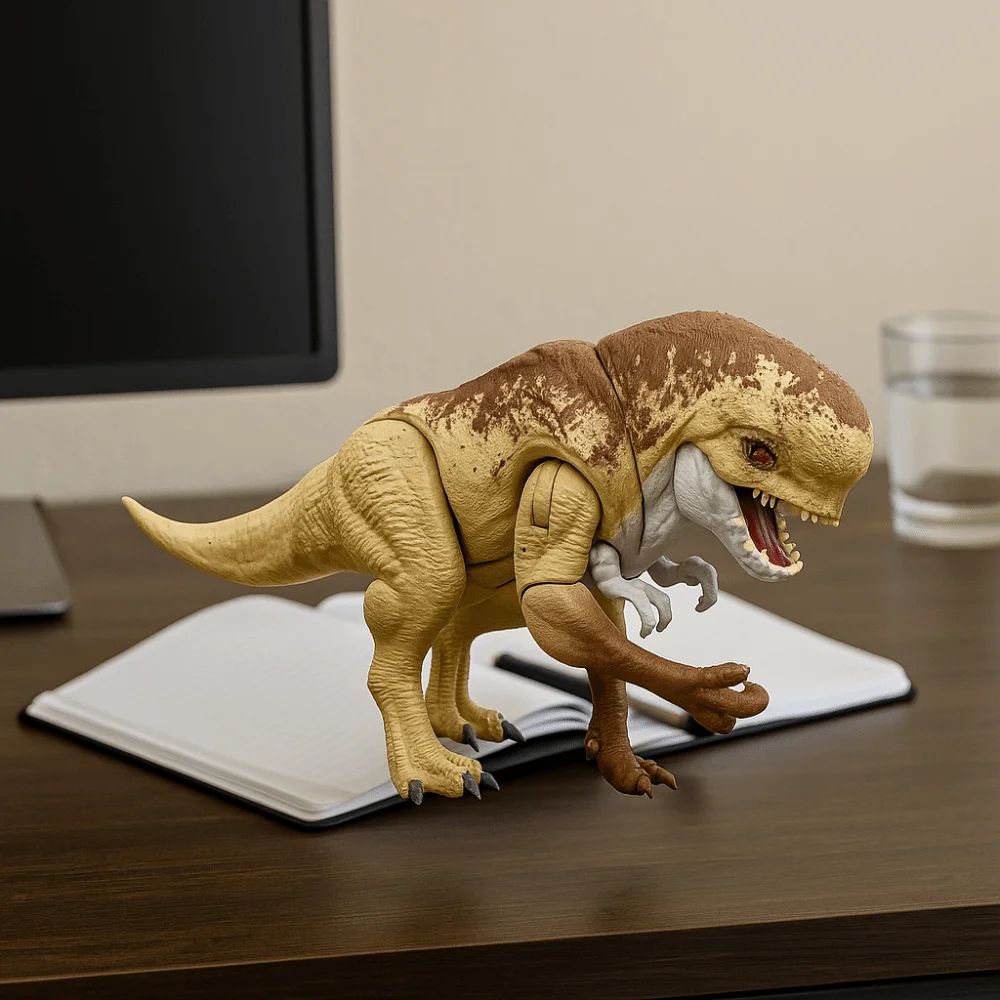 الراتنج محاكاة ديناصور عمل أرقام تمثال اليدوية واقعية ديناصور نموذج الحرف الحيوانات الشكل #4