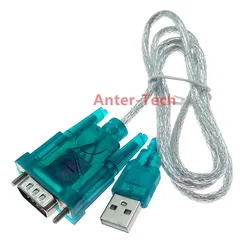 New HL-340 USB to RS232 COM Port Serial PDA 9 pin DB9 Cable Adapter Support Windows7 64