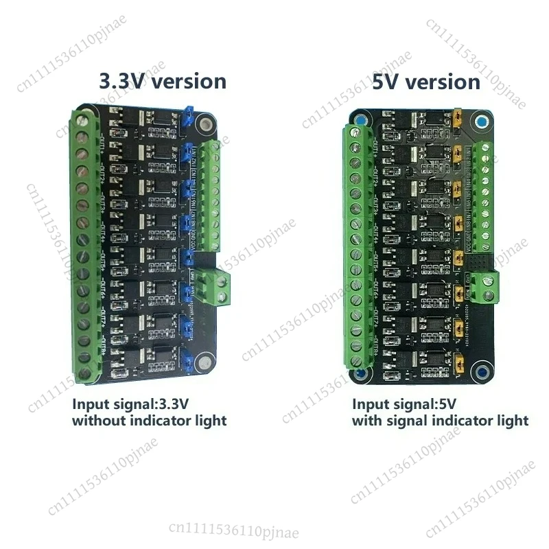 モーター速度制御-ledライト輝度制御-8チャンネルmosfetスイッチモジュール-オプトカプラ絶縁-pwm制御-mcu-plc増幅