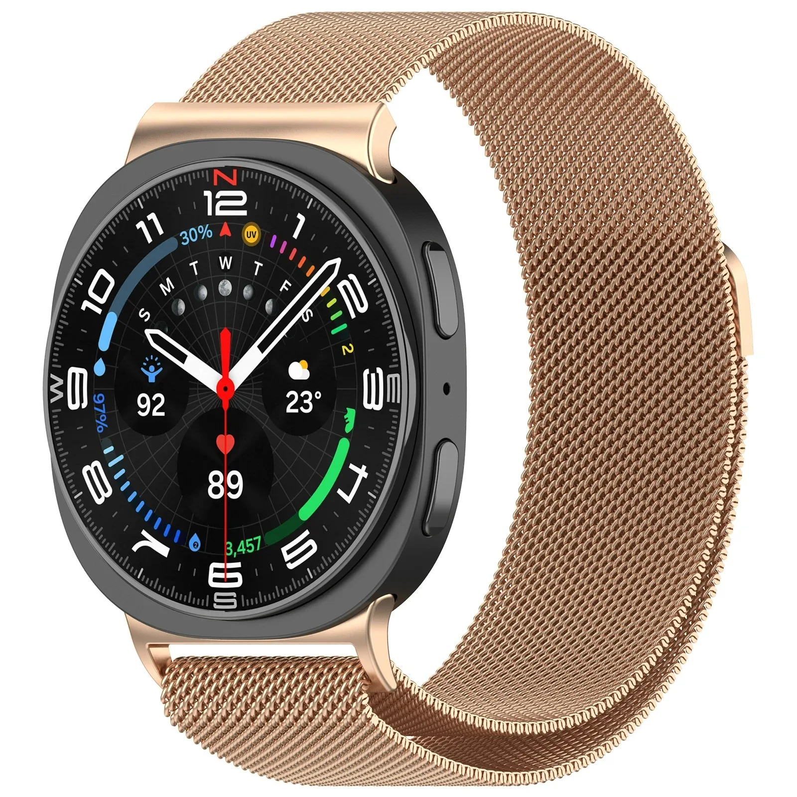 Milanese Loop for Samsung Galaxy Watch 8/8 Classic Strap Magnetic Bracelet Correa for Galaxy Watch 8 44mm 40mm/8 Ultra 47mm Band image 6