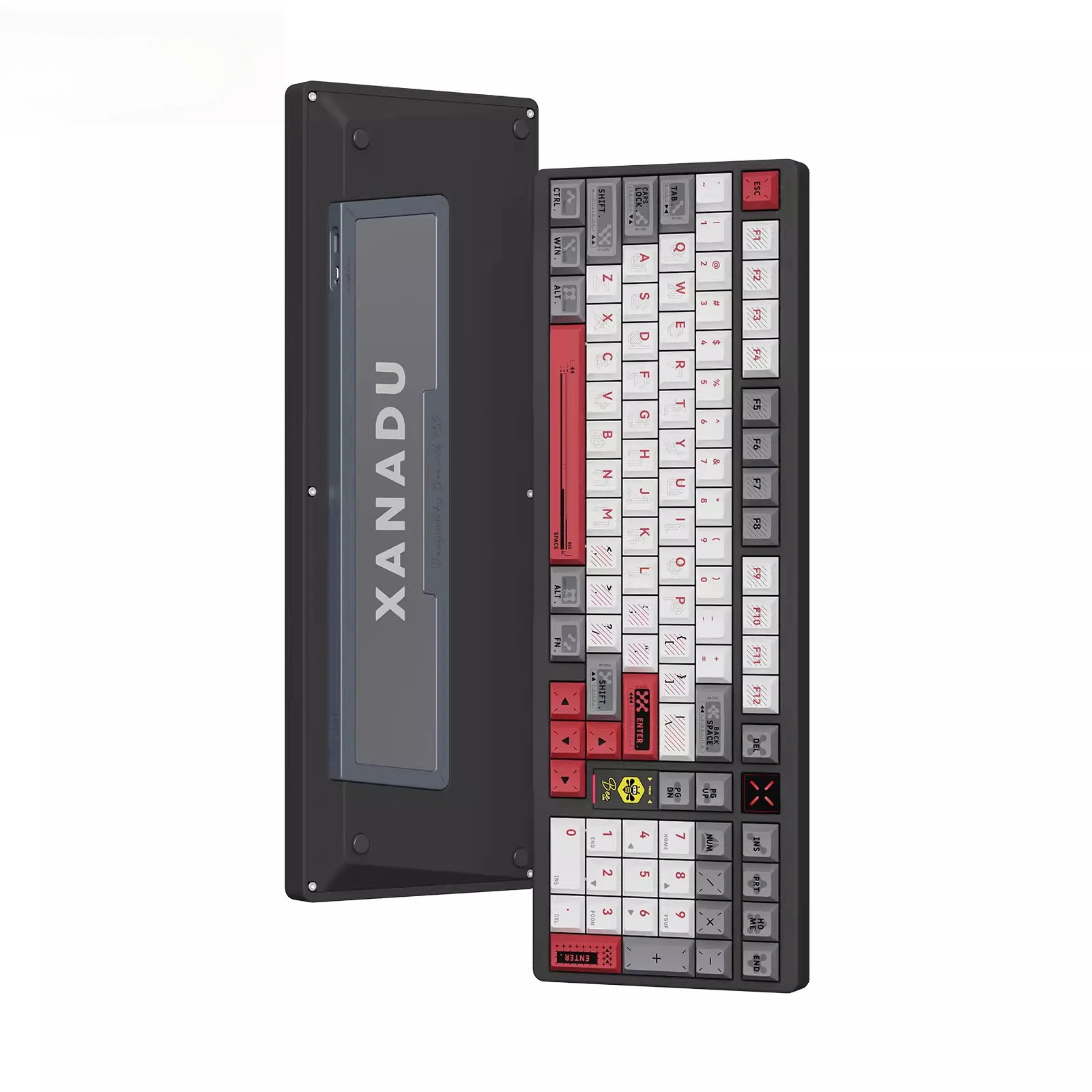 

X100max Wireless Mechanical Keyboard Customized Aluminum CNC 3-mode Bluetooth Keyboard Gasket ARGB hot-swapping Game Keyboard