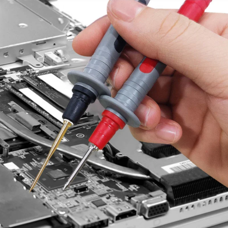 Series Universal Multimeter Probe Test Leads Kit with Replacement Needle Tester Tip IC SMD Test Hook Alligator Clip