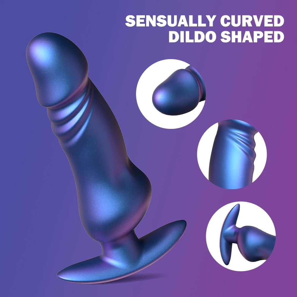 Butt Plug Silicone Dildo Anal Plug Realistic Penis Vagina and Anus Stimulator Penetration Anal Dilator Sex Toys Adult Supplies
