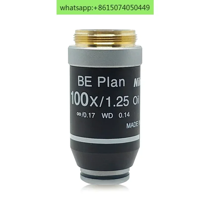 BE PLAN Infinity موضوع لوني مسطح الميدان، هدف التصوير الماكرو E100 المجهر البيولوجي