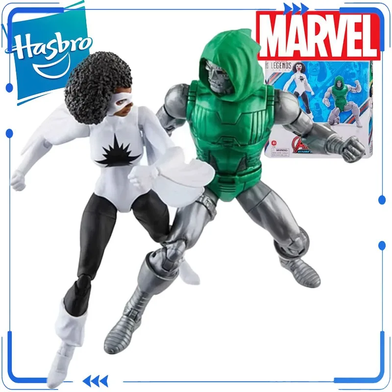 

Genuine Hasbro Marvel Legends Doctor Doom & Spectrum 2-Pack Comic Version 6-Inch Action Figures Toys for Boys Girls Gift Model