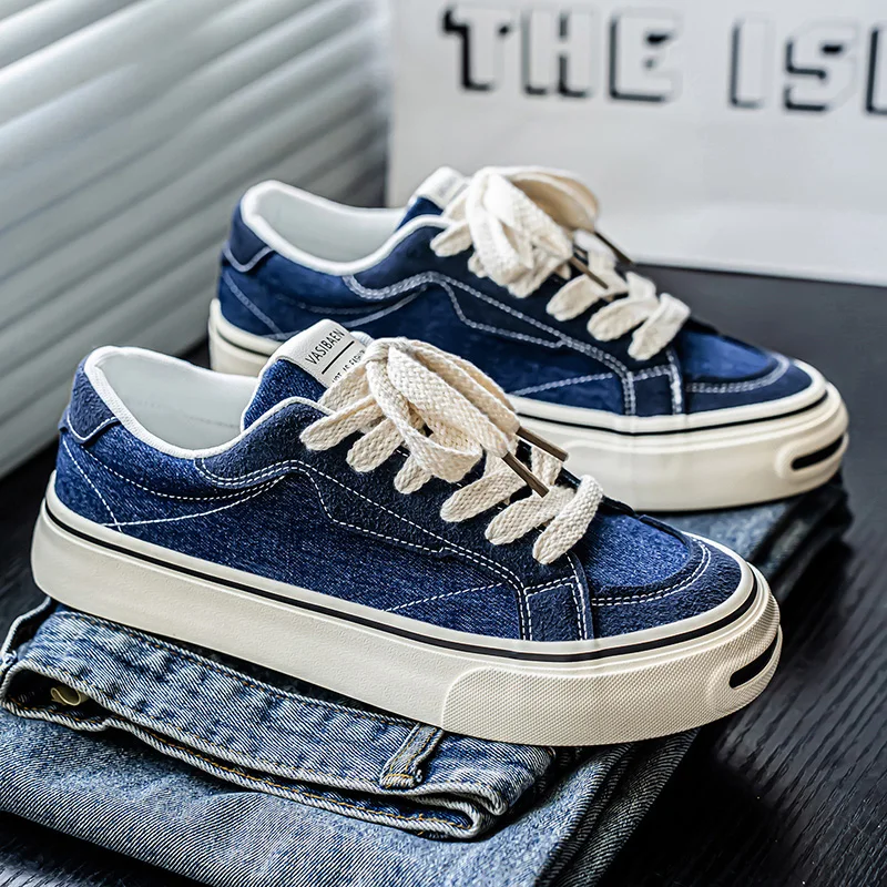 

2025 Viral Men’s Fashion Shoes– Trendy Sneakers, Hong Kong Style， Chunky Sole, Height Boost, Breathable & Comfy, Casual Streetwe