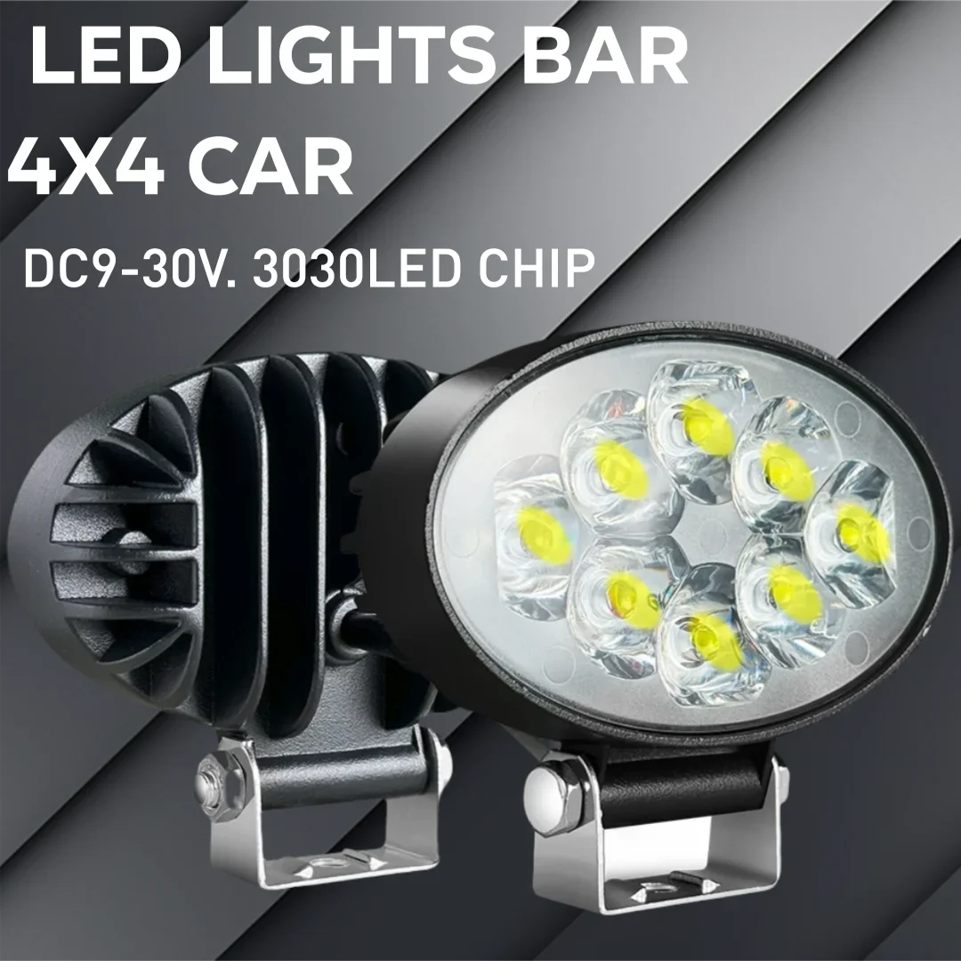 

Car LED Light,Fog Light12V 24V Car Spot Lights for Truck SUV 4X4 4WD Engineering Headlights Off-road LED Round Headlamp