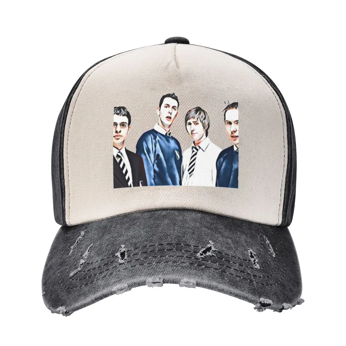 The Inbetweeners - British Comedy Baseball Cap Christmas Hat Anime New Hat Trucker Hat Women Hats Men's