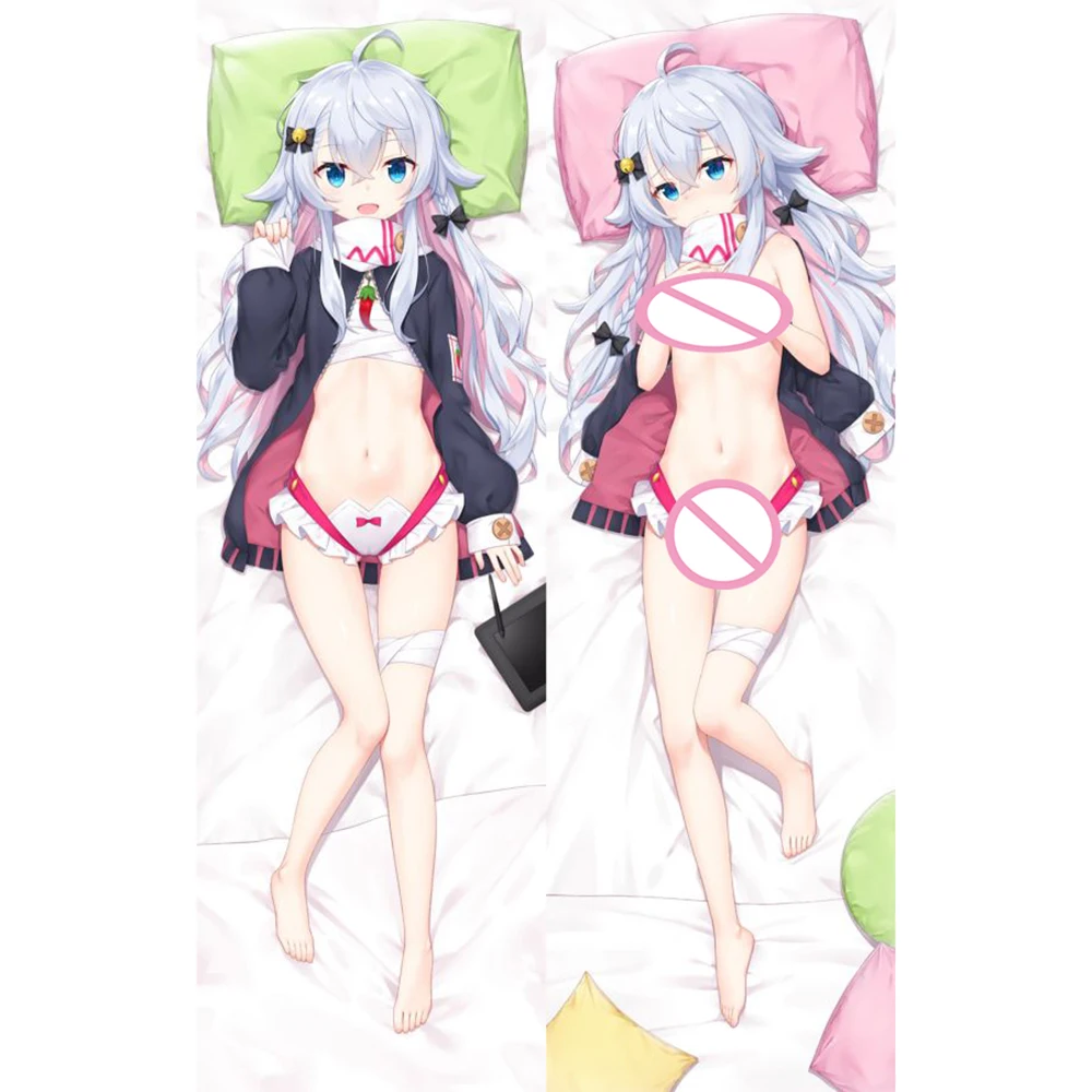 

Btuber Kagura Nana Anime Dakimakura Otaku Waifu Life Size 2-Side Print Hugging Body Otaku Cushion Pillow Cover