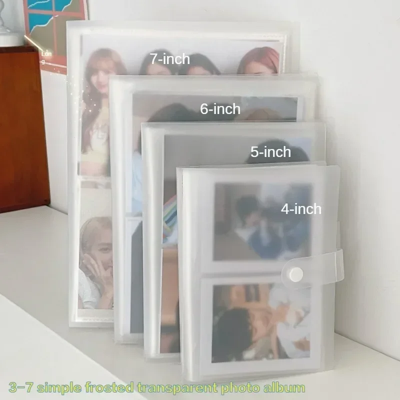 84/120/240 Slots Cards Holder Large Capacity Collection Album Binder Photocards Storage Book Portable Ticket Card Book Organizer