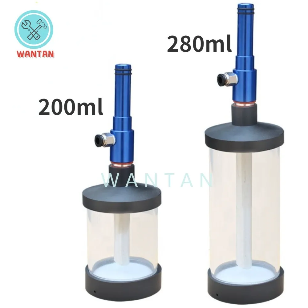 Zbiornik płynu do powlekania proszkowego 200 ml 280 ml Wysokiej jakości kubek do laboratoryjnej maszyny do natryskiwania proszków