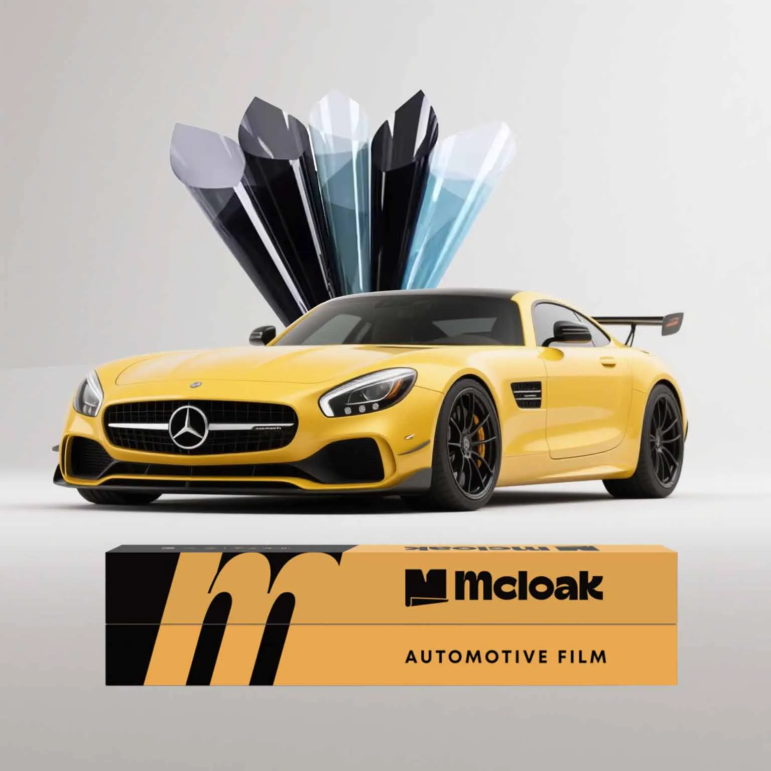 究極のUV400保護、熱反射、自己修復ナノセラミックUV+シリーズウィンドウフィルム（テスラモデルY用）、70%可視光透過率、PET TPU製