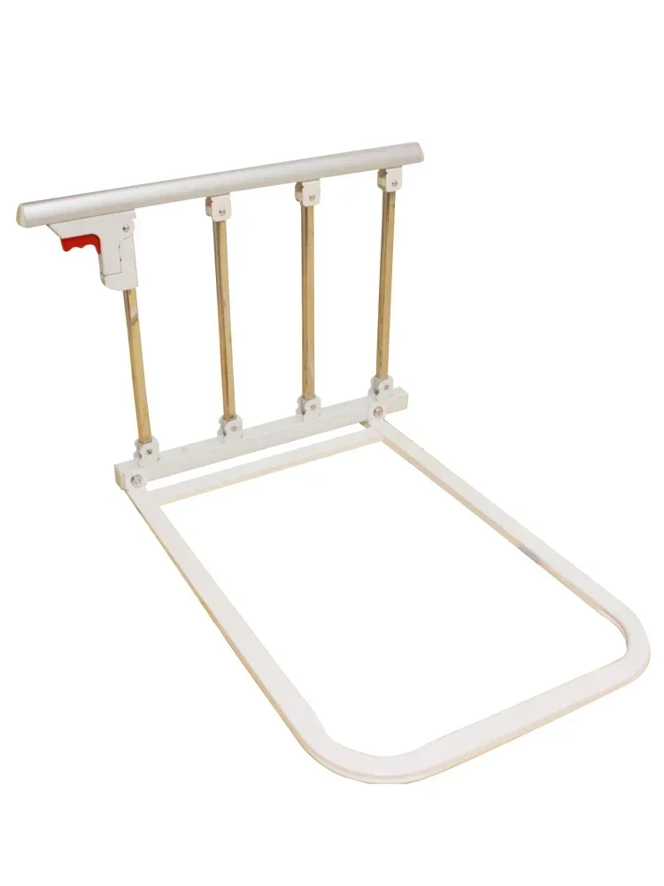 

Installation-free bedside handrail auxiliary device for preventing the elderly from falling and getting up; bed guardrail