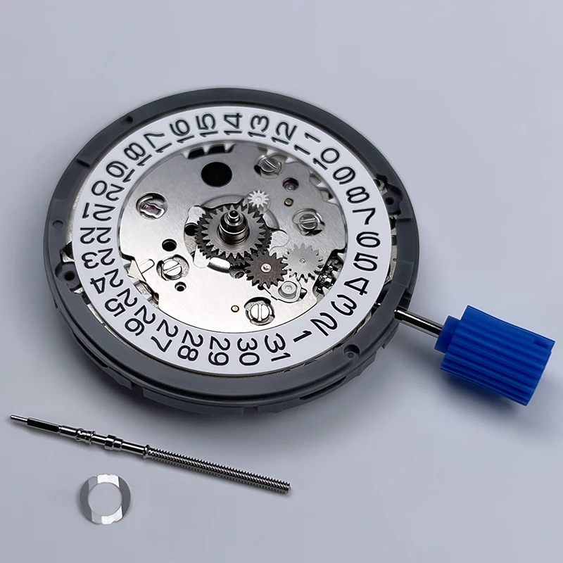 

Japan Genuine NH34 GMT Movement Automatic 24 Jewels Date at 3:00 Mod Mechanical NH34A 24H GMT Hands Standard GMT Watch Movement