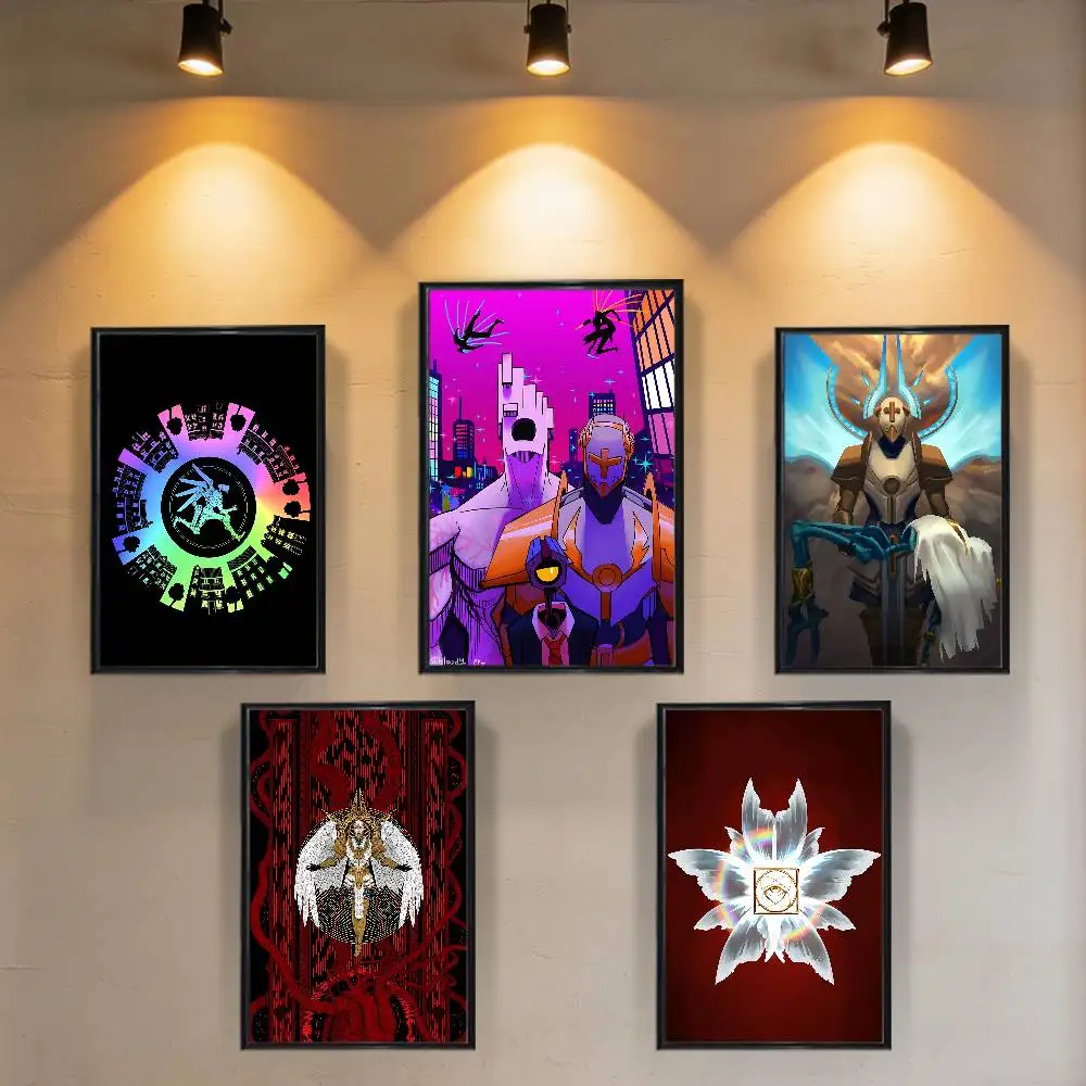 V1  Mirror Reaper ULTRAKILL Gabriel Poster Poster Paper Print Home Living Room Bedroom Entrance Bar Cafe Art Painting Decoration