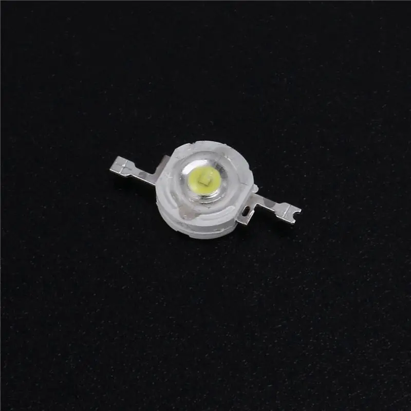 400 Pcs High Power 2 Pin 3W White LED Bead Emitters 170-190Lm 6000K