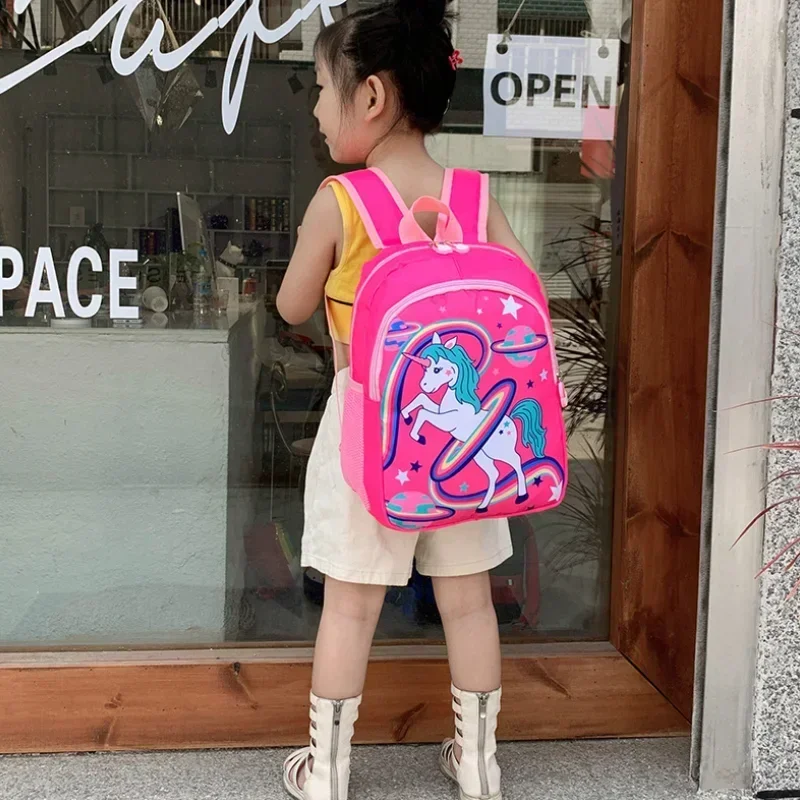 Animal infantil em forma de mochila, leve, personalizado, desenhos animados, elegante, 2024