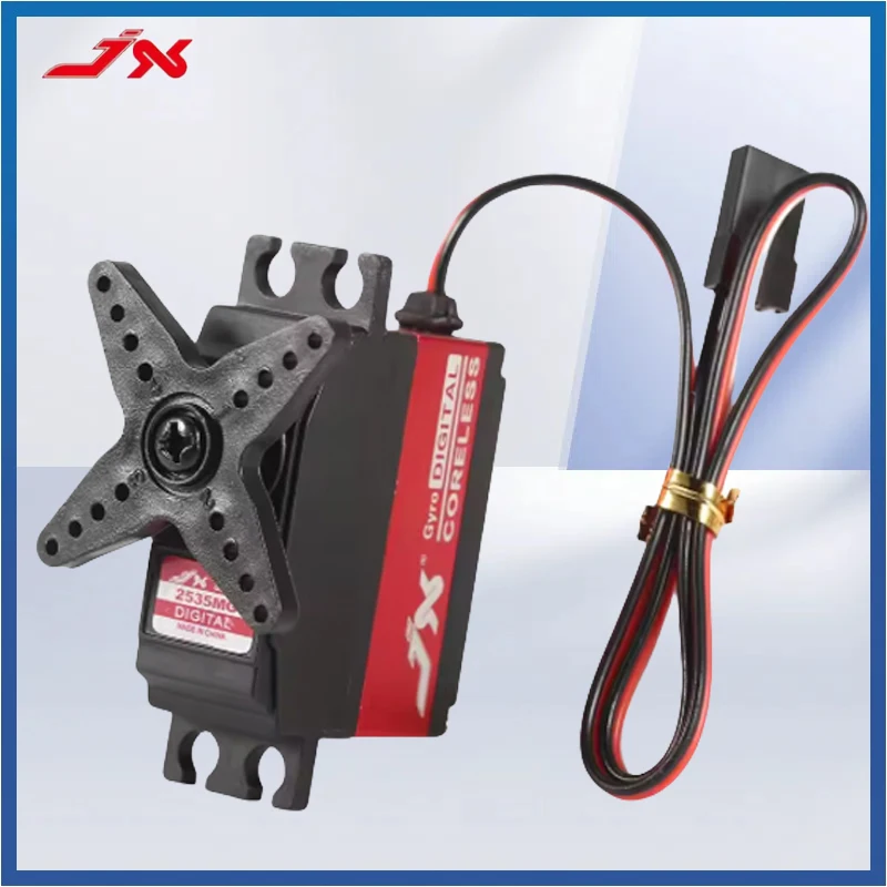 

JX PDI-2535MG 25g Waterproof Metal Gear Micro Digital Coreless Tail Servo For RC 450 500 Helicopter Fixed-wing Airplane