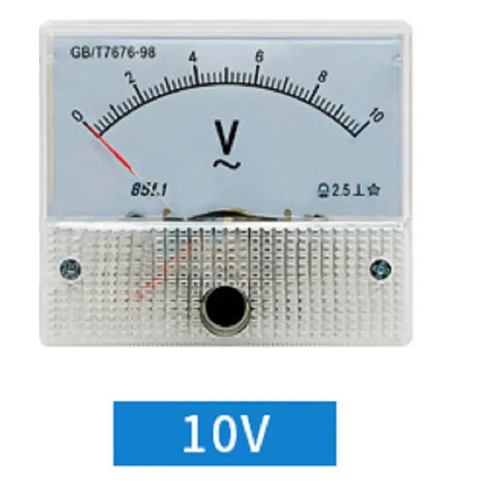 85L1-V Pointer AC Voltmeter Analog Voltmeter Pointer Panel Meter Voltage Meter Safer To Use Electricity And Has A Long Service