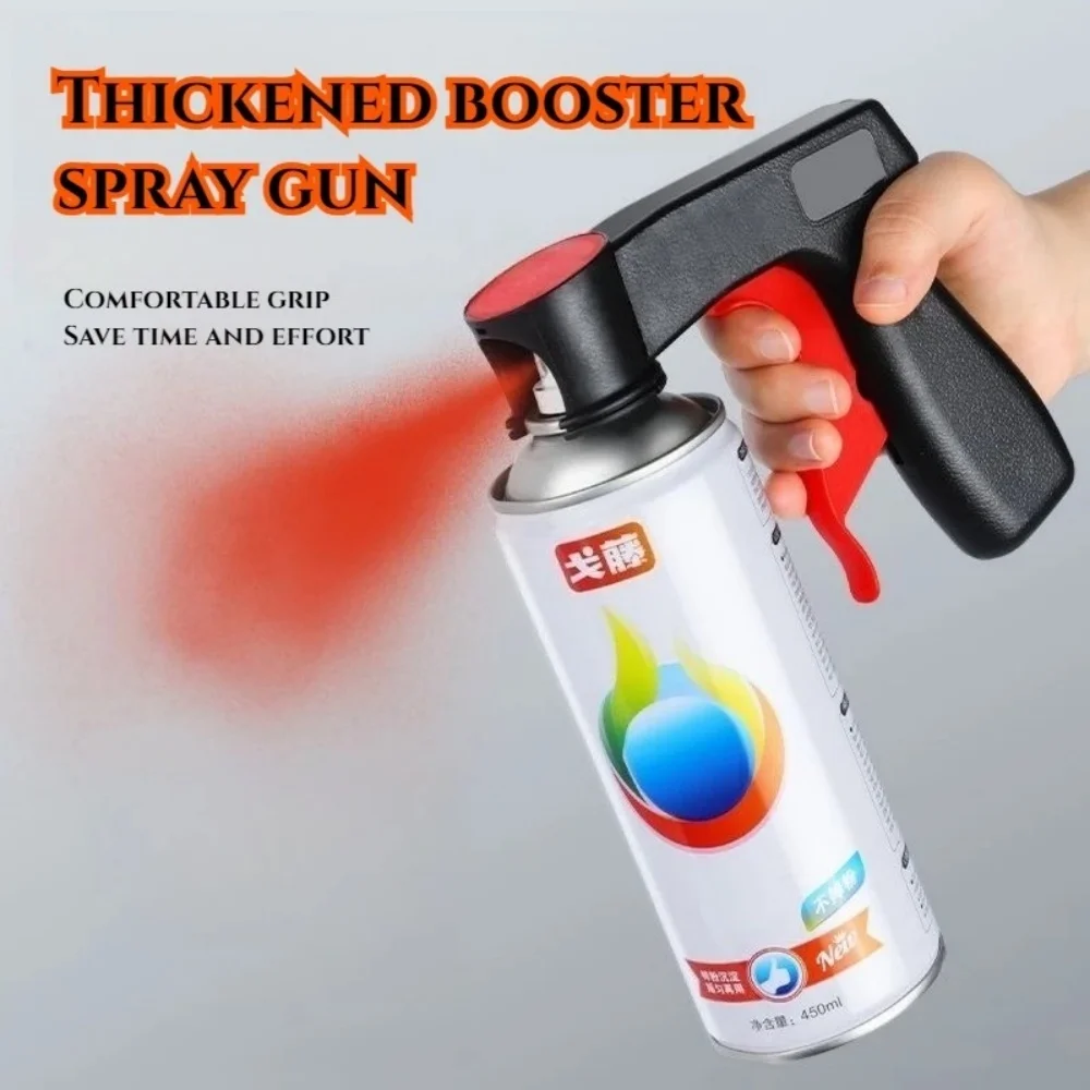 Spritzpistole Adapter Auto Polieren Farbe Pflege Aerosol Spritzpistole Griff mit Full Grip Lock Auto Wartung Werkzeug Pflege Zubehör