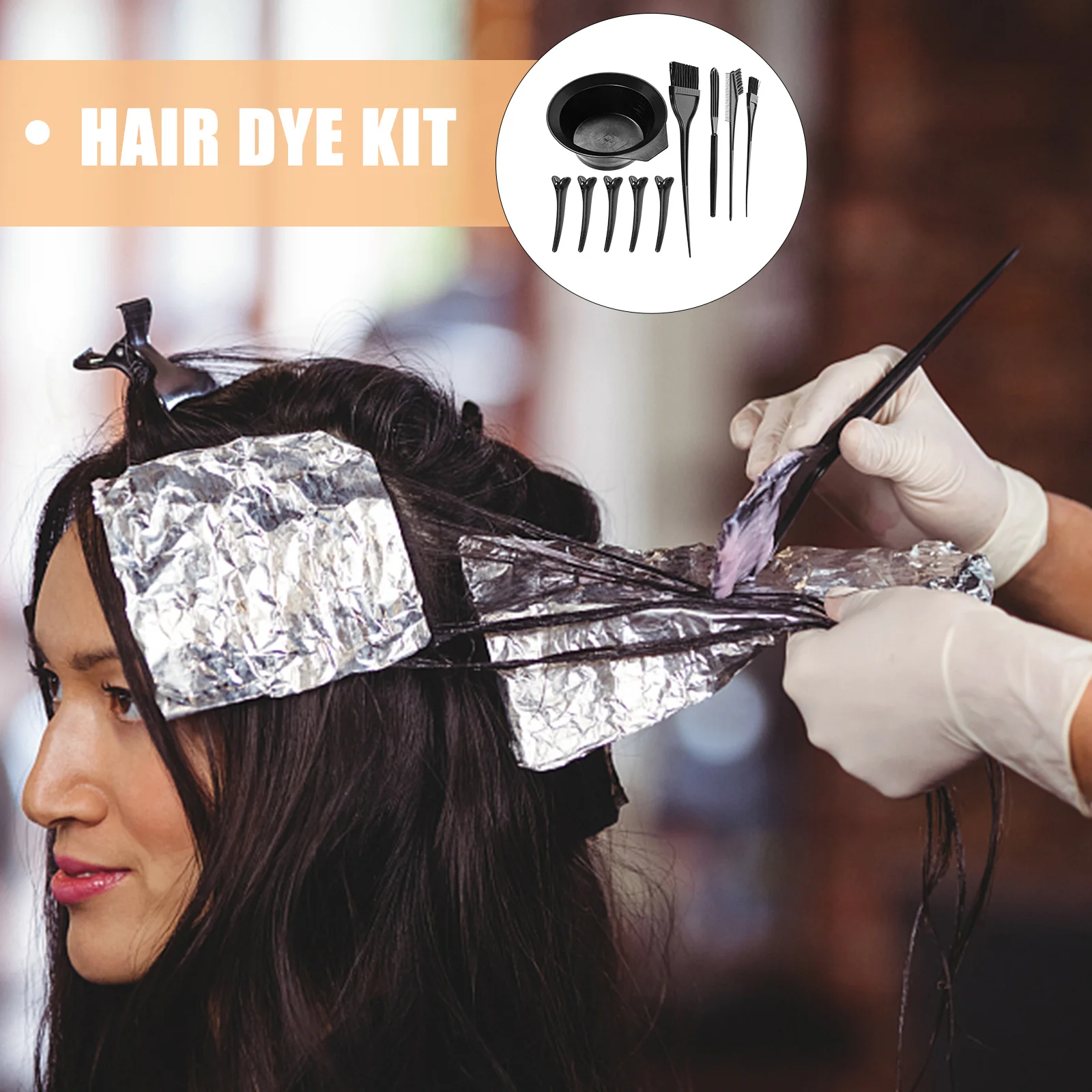 

1Set Premium Hair Coloring Tools Set for Hassle Free Dyeing Professional Grade Kit for Personal and Salon Hair Dye Applications