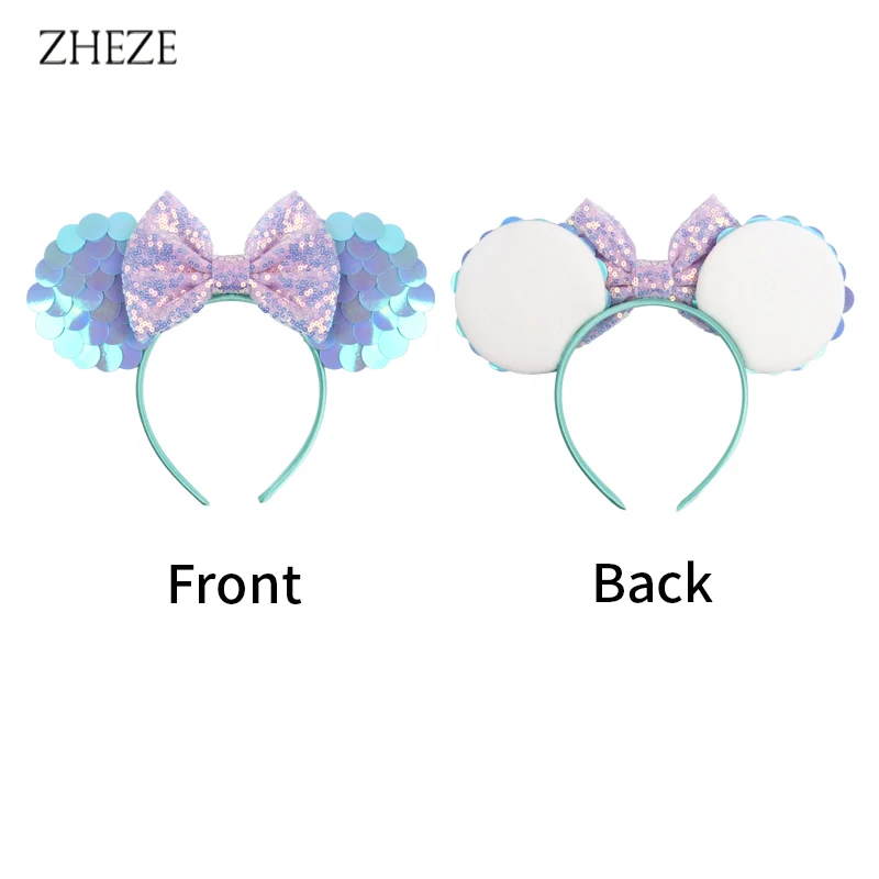 2024 New Mermaid Mouse Ears Headband For Girls 5\