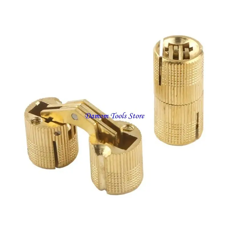 57BE 180 Degree Opening Angles Concealed Furniture Hinges For Handmade Wooden Box
