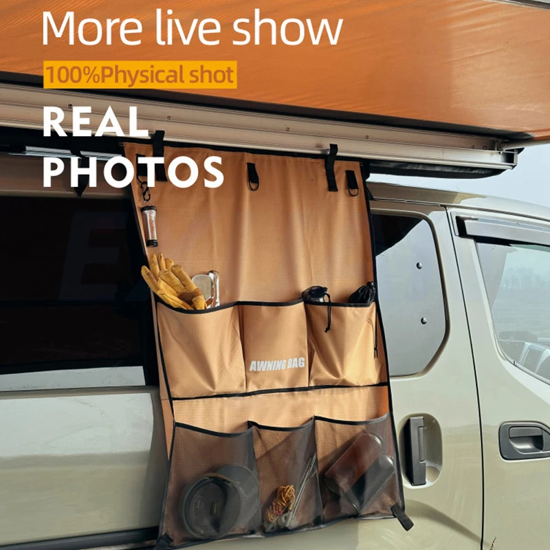 Car Side Account Expansion Storage Bag Storage Hanging Bag Side Account Storage Package Outside Car Side Accessories Hanging Bag